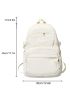 Large Capacity Letter Graphic Backpack