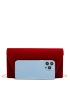 Metal Edge Flap Chain Velvet Square Bag