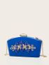 Gemstone Decor Box Bag