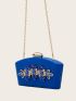 Gemstone Decor Box Bag