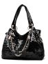 Sequins Decor Shoulder Tote Bag