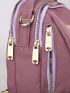 Mini Metal Detail Top Handle Satchel Bag
