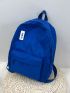 Chinese Letter Graphic Large Capacity Backpack