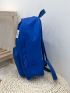 Chinese Letter Graphic Large Capacity Backpack