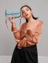 Mini Minimalist Flap Square Bag