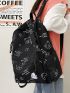 Cartoon Graphic Large Capacity Backpack