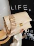 Minimalist Flap Square Bag