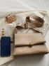 Minimalist Flap Square Bag
