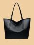 Minimalist Large Capacity Tote Bag