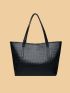 Minimalist Large Capacity Tote Bag