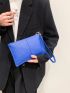 Pebble  Embossed Clutch Bag