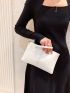 Pebble  Embossed Clutch Bag