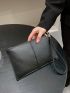 Pebble  Embossed Clutch Bag