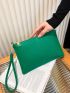 Pebble  Embossed Clutch Bag