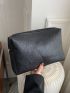 Pebble Embossed Clutch Bag