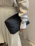 Pebble Embossed Clutch Bag