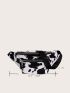 Cow Pattern Fanny Pack