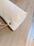 Minimalist Quilted Chain Tote Bag