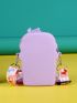 Mini Ice Cream Design Color Block Pop It Bag