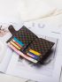 Geometric Graphic Small Wallet