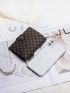 Geometric Graphic Small Wallet