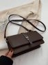 Minimalist Flap Square Bag