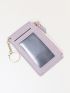 Keychain Decor Stitch Detail Card Holder