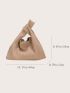 Minimalist Ruched Bag
