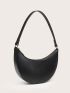 Minimalist Zip Up Hobo Bag