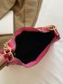 Quilted Chain Square Bag