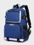 Colorblock Large Capacity Backpack