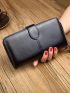 Minimalist Zipper Around Long Wallet