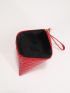 Argyle Quilted Clutch Bag