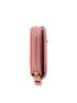 Letter Graphic Zipper Around Purse