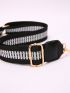 Geometric Pattern Bag Strap