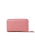 Letter Graphic Zipper Around Purse