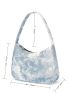 Tie Dye Canvas Baguette Bag
