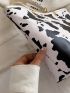 Cow Pattern Tassel Decor Tote Bag