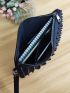 Studded Decor Clutch Bag