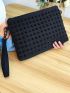 Studded Decor Clutch Bag