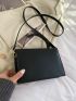 Quilted Flap Square Bag