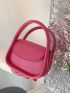 Mini Minimalist Flap Satchel Bag