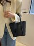 Minimalist Top Handle Tote Bag
