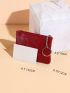 Litchi Embossed Coin Purse
