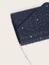 Glitter Flap Evening Bag