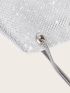 Mini Rhinestone Decor Bucket Bag