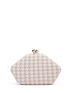Houndstooth Pattern Box Bag