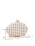 Houndstooth Pattern Box Bag