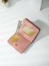 Crocodile Embossed Small Wallet