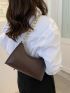 Quilted Chain Baguette Bag